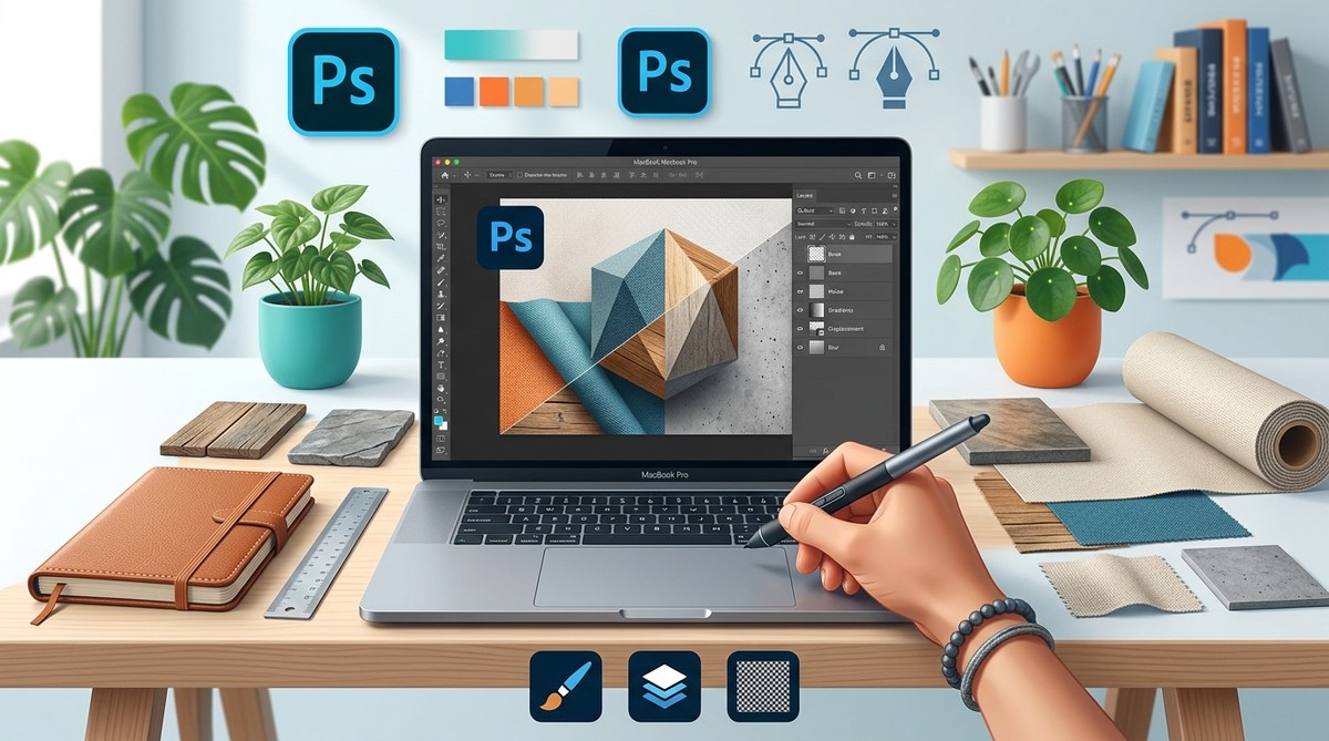How to Create Realistic Textures in Photoshop for Professional Designs