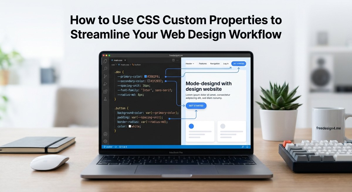 How to Use CSS Custom Properties to Streamline Your Web Design Workflow