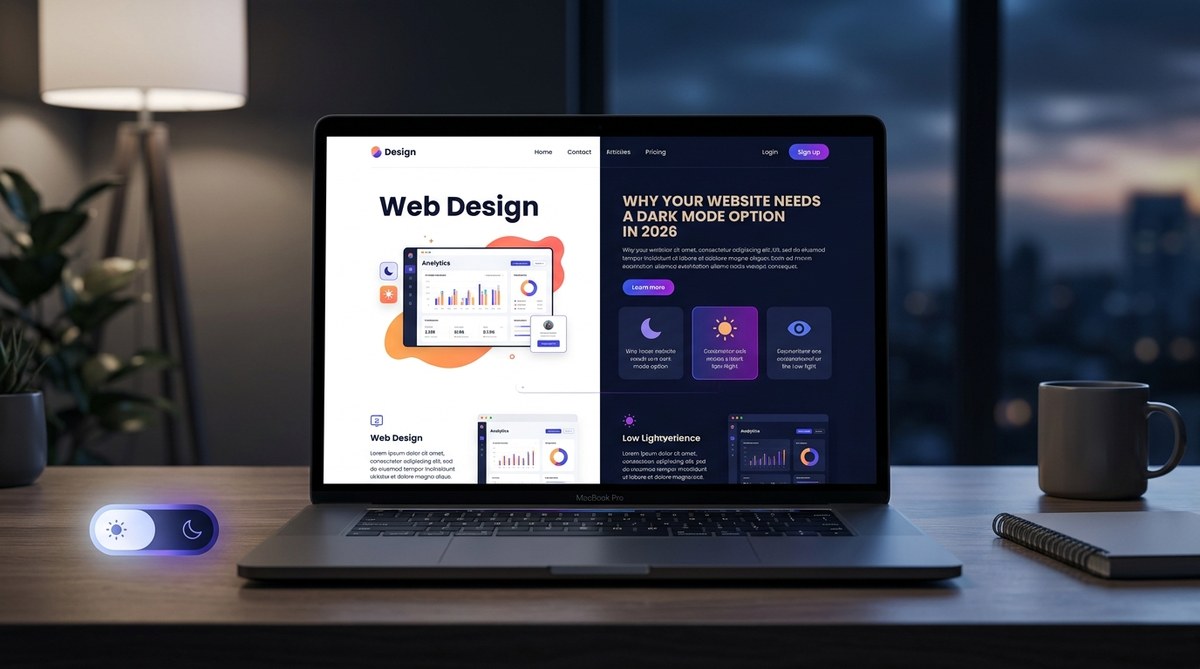Why Your Website Needs a Dark Mode Option in 2026